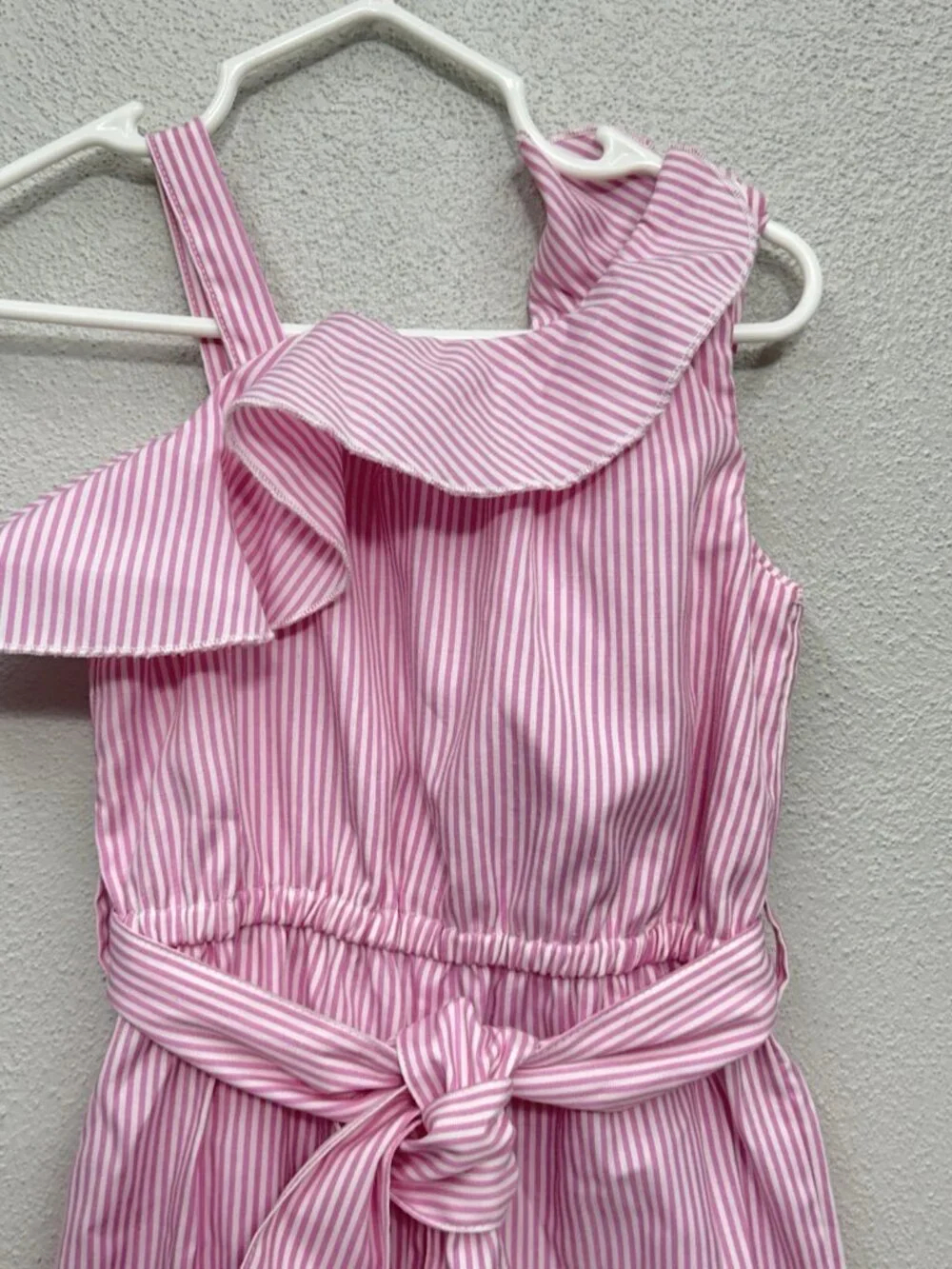 NEW Habitual Girls Jumpsuit 3T LOT Of 3 Sleeveless Striped Nautical Preppy READ